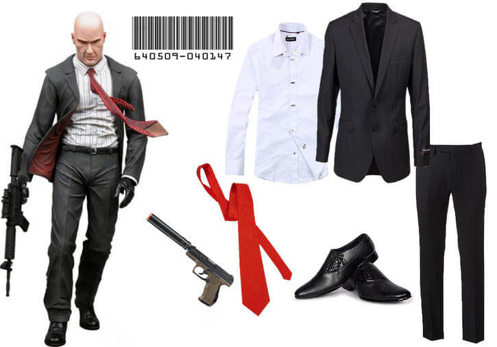 Dress like Hitman