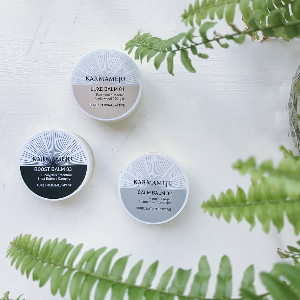 Karmameju balms - LUXE01, CALM02, BOOST03